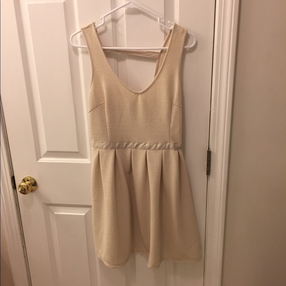 Off White Flow Dress